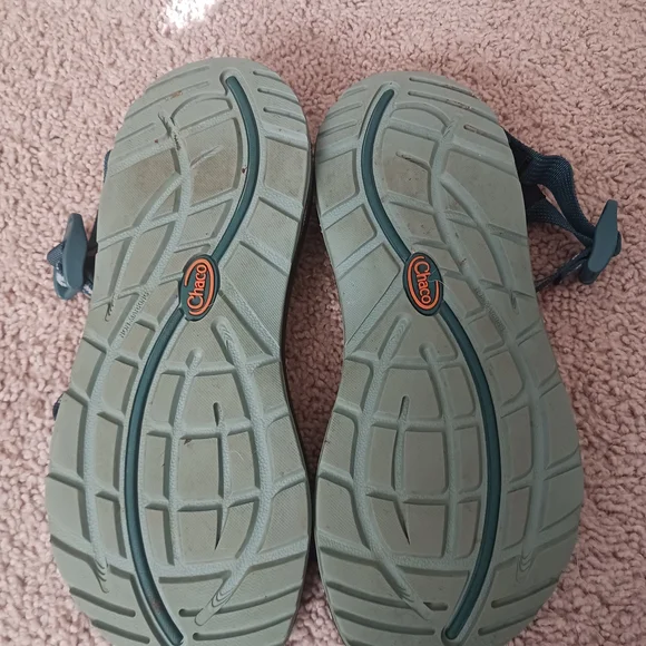 3/$10 DEAL Chaco Z1 Classic Trellis Teal Black Athletic Sandals Shoes Women's - Picture 6 of 10